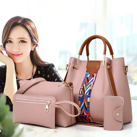 Fashion Four-Piece Set Of Mother-In-Law Bag Single Shoulder Crossbody Bag