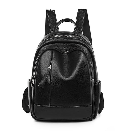 Simple Black Backpack