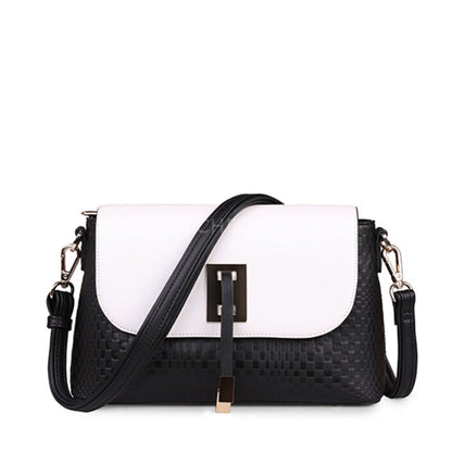 Contrast Weave Handbag