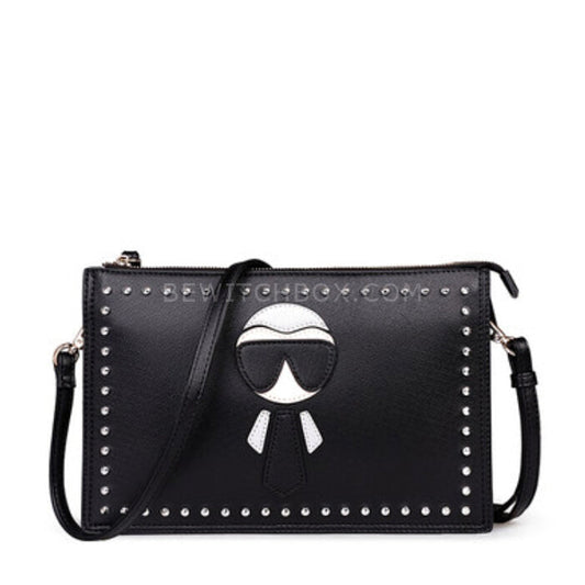 Punk Rivet Crossbody Bag