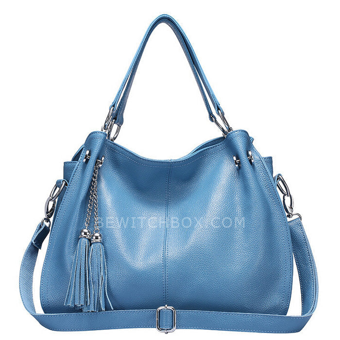 Double Tassel Pendants Tote