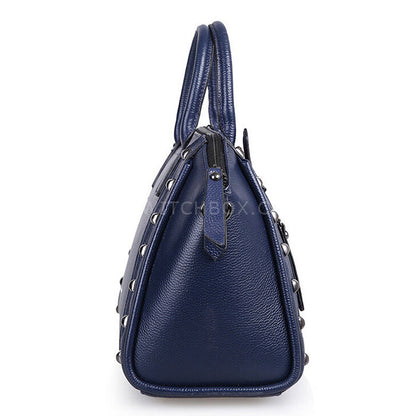 Rivet Detail Handbag With Strap