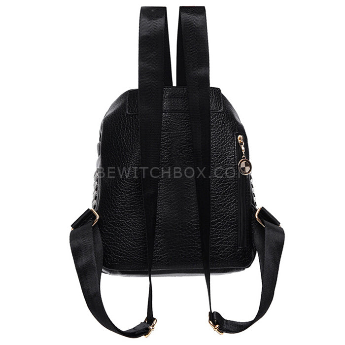 Lichee pattern backpack