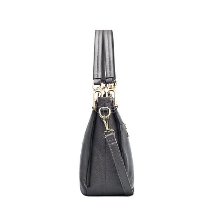 Ling portable oblique satchel with tassels