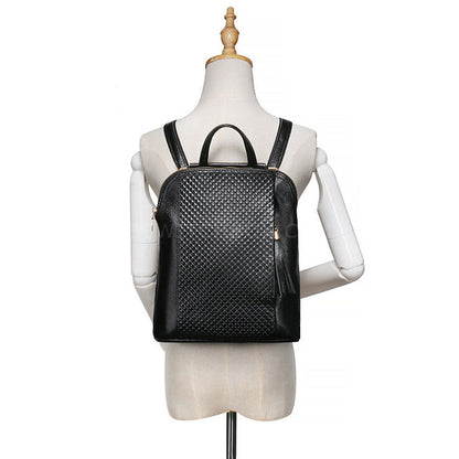 Zipper Oxford case grain backpack