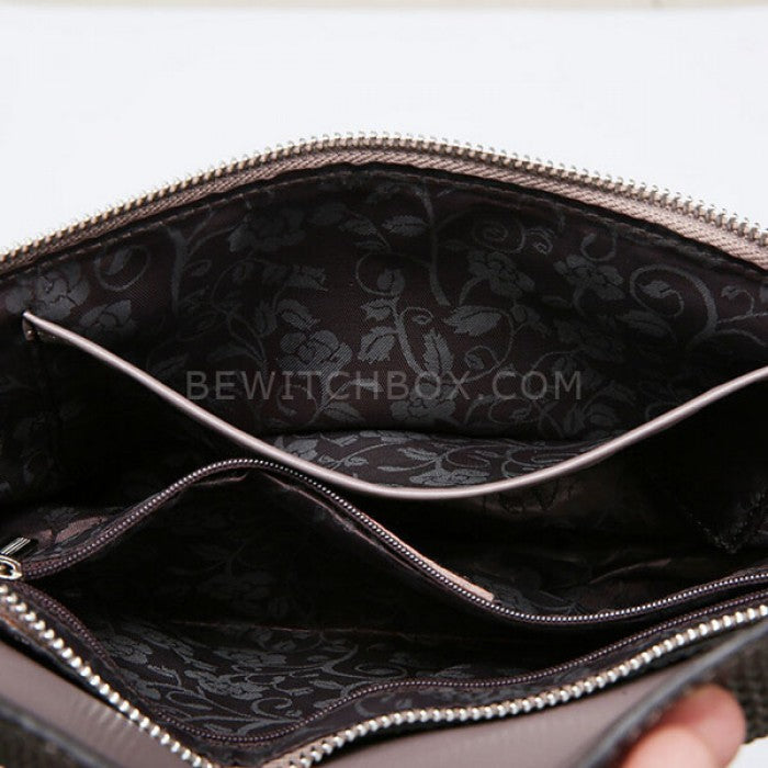 Wrist Strap Cattle Leather Bag